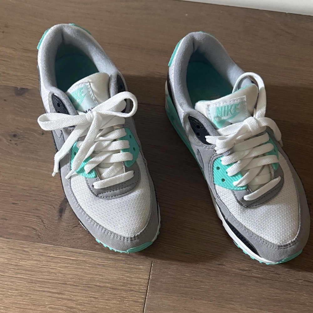Nike air max Women’s Sneakers in Gray & Teal Accent